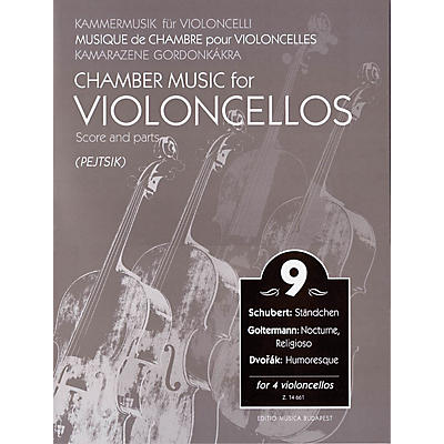 Editio Musica Budapest Chamber Music for Violoncellos - Vol. 9 EMB Series Softcover Composed by Various Edited by Árpád Pejtsik