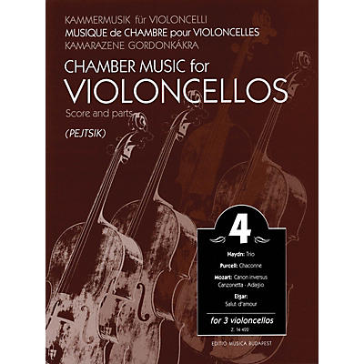 Editio Musica Budapest Chamber Music for Violoncellos - Volume 4 (3 Violoncellos Score and Parts) EMB Series Composed by Various