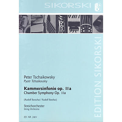 SIKORSKI Chamber Symphony, Op. 11a String Orchestra Series Composed by Pyotr Il'yich Tchaikovsky