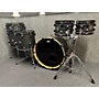 Used Crush Drums & Percussion Chameleon Ash Drum Kit Black Grain