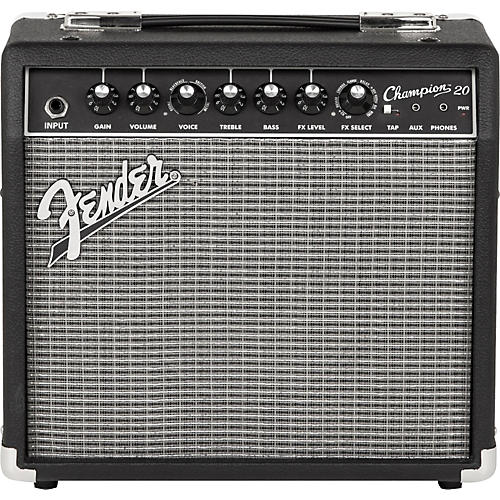 Fender Champion 20 Guitar Combo Amp Black