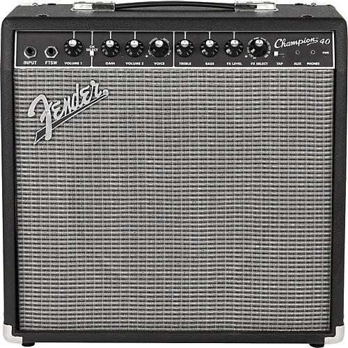 Fender Champion 40 Guitar Combo Amp Black