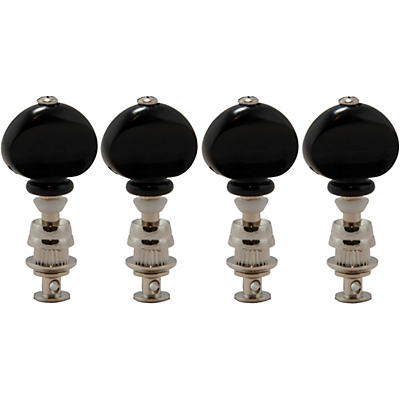 GROVER Champion #6 Series Ukulele Black Button Tuning Pegs