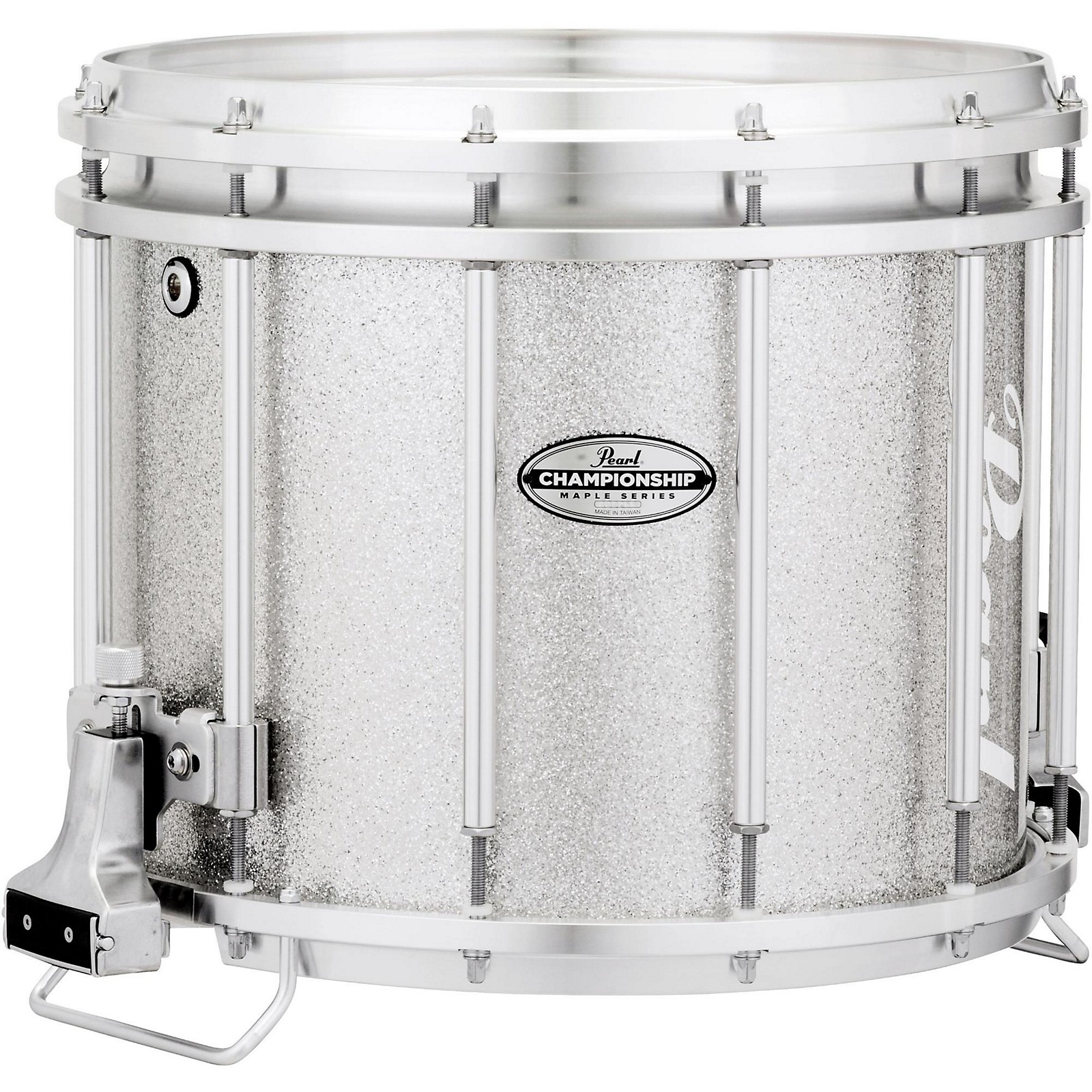 Pearl Championship Maple FFX Marching Snare Drum 14 x 12 in. Silver ...