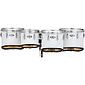 Pearl Championship Maple Marching Tenor Drums Quad Sonic Cut 10,12,13,14 Inch Midnight Black10 in. Pure White