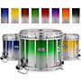 Pearl Championship Maple Varsity FFX Marching Snare Drum Fade Top Finish 13 x 11 in. Green Silver #971