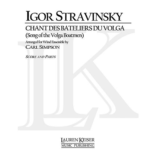 Lauren Keiser Music Publishing Chant des Bataliers du Volga (Song of the Volga Boatmen) LKM Music Series by Igor Stravinsky