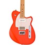 Reverend Charger H90 Electric Guitar With Maple Fingerboard - Feisty Red