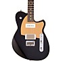 Reverend Charger H90 Electric Guitar With Rosewood Fingerboard - Midnight Black