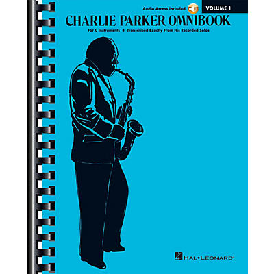 Hal Leonard Charlie Parker Omnibook - Volume 1 C Instruments Edition Book/Online Audio
