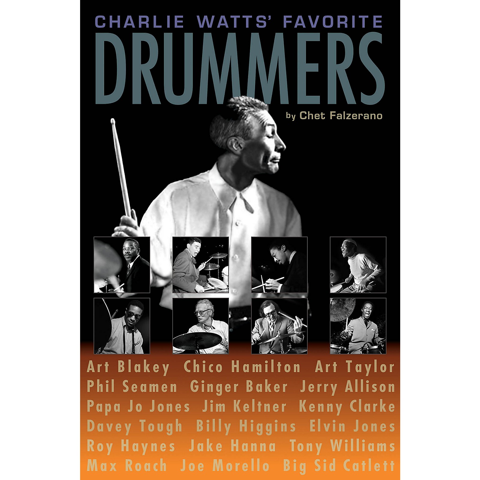 Centerstream Publishing Charlie Watts' Favorite Drummers Book Series