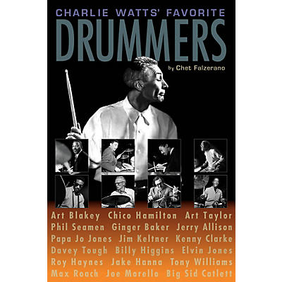 Centerstream Publishing Charlie Watts' Favorite Drummers Book Series Softcover Written by Chet Falzerano
