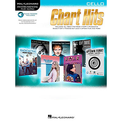 Hal Leonard Chart Hits For Cello - Instrumental Play-Along (Book/Online Audio)