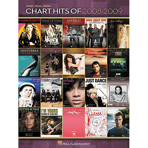 Chart Hits Of 2008-2009 (Piano, Vocal, and Guitar Songbook)