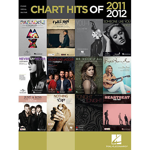 Chart Hits Of 2011-2012 Songbook for Piano/Vocal/Guitar