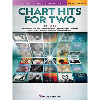 Hal Leonard Chart Hits for Two - Easy Instrumental Duets for Alto Sax