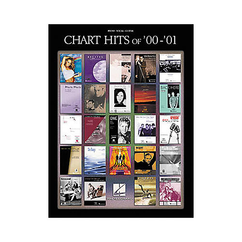 Chart Hits of 2000-2001 Piano, Vocal, Guitar Songbook