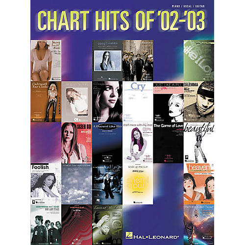 Chart Hits of 2002-2003 Piano/Vocal/Guitar Songbook