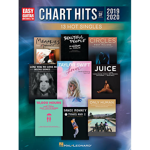 Hal Leonard Chart Hits of 2019-2020 Easy Guitar Songbook