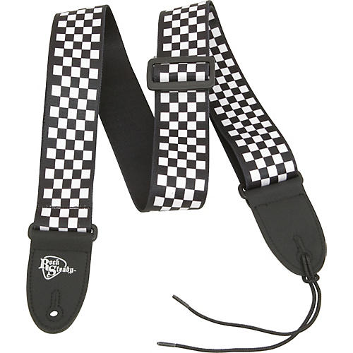 Checkerboard Poly Guitar Strap