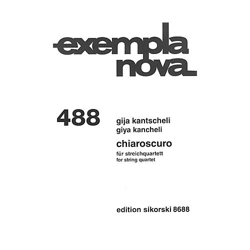 SIKORSKI Chiaroscuro (String Quartet) Ensemble Series Softcover Composed by Giya Kancheli (Kantscheli)