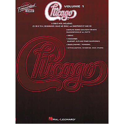 Hal Leonard Chicago - Volume 1 Book