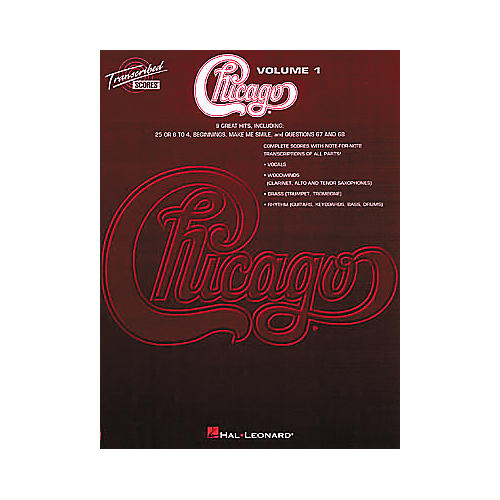 Hal Leonard Chicago - Volume 1 Book