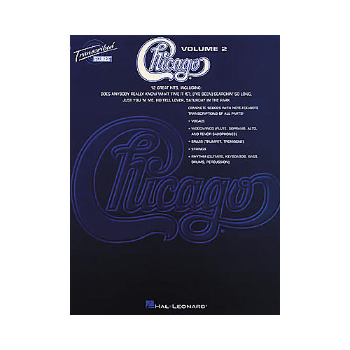 Hal Leonard Chicago - Volume 2 Book