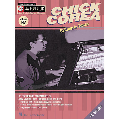 Hal Leonard Chick Corea - Jazz Play Along, Volume 67 (Book/CD)