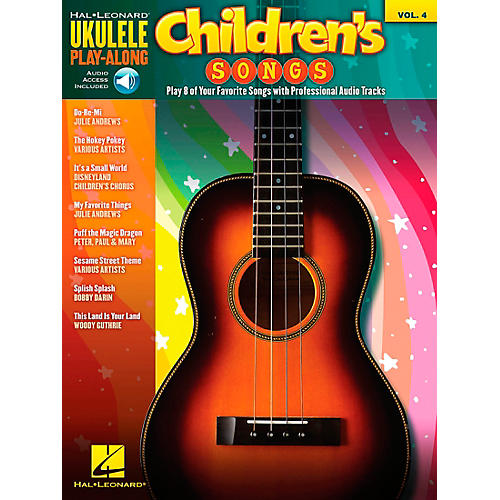Children's Songs - Ukulele Play-Along Vol. 4 Book/Audio Online