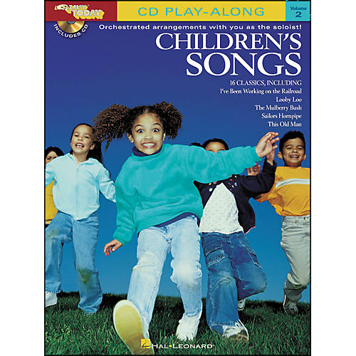 Children's Songs E-Z Play Today CD Play Along Volume 2 Book/CD