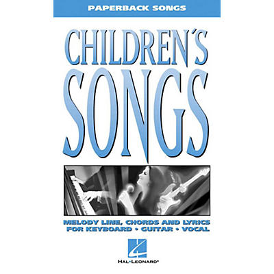 Hal Leonard Children's Songs Piano, Vocal, Guitar Songbook