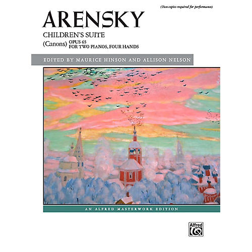 Alfred Children's Suite (Canons), Op. 65 - Book Early Advanced