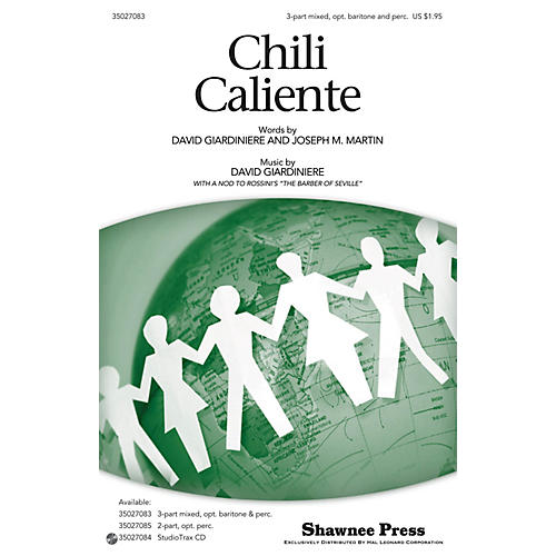 Shawnee Press Chili Caliente 3-PART MIXED composed by Joseph M. Martin