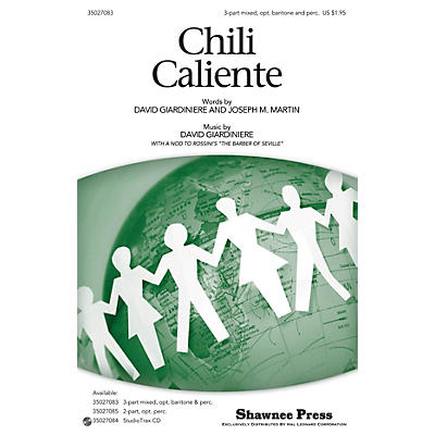 Shawnee Press Chili Caliente (Hot Peppers) Studiotrax CD Composed by Joseph M. Martin