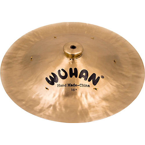 Wuhan China Cymbal with Rivets 16 in.