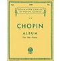 G. Schirmer Chopin Album Of 33 Compositions for The Piano By Chopin