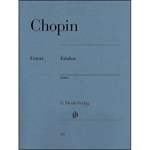 G. Henle Verlag Chopin Etudes Urtext Opus 10 And Opus 25 By Chopin / Zimmermann