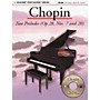 Music Sales Chopin: Two Preludes (Op. 28, Nos. 7 and 20) Music Sales America Series Softcover with disk