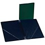 Marlo Plastics Choral Folder 7-3/4 x 11 With 7 Elastic Stays and 2 Clear, Flat, Diagonal Internal Pockets Green