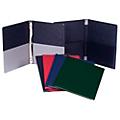 Marlo Plastics Choral Folder 9-1/4 x 12 with 7 Elastic Stays and 2 Expanded Horizontal Pockets RedBlack