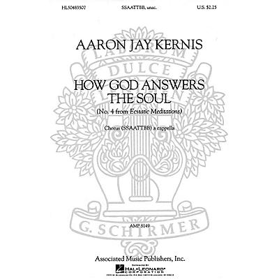 Associated Choral Movements from Ecstatic Meditations (No. 4 - How God Answers the Soul) SATB by Aaron Jay Kernis
