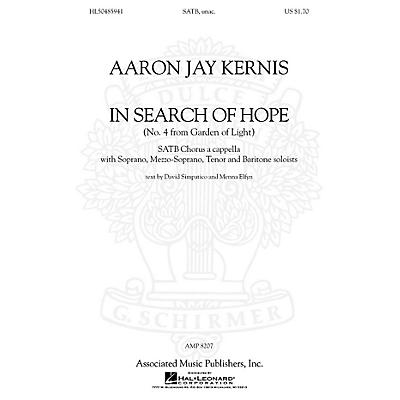 Associated Choral Movements from Garden of Light (No. 4 - In Search of Hope) composed by Aaron Jay Kernis