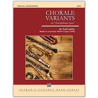 Alfred Chorale Variants Conductor Score 4 (Medium Difficult)