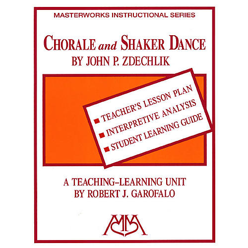 Chorale and Shaker Dance Meredith Music Resource Series by Robert Garofalo