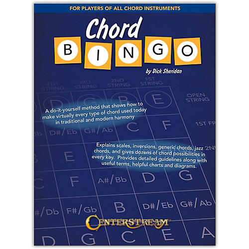 Chord Bingo For Players of All Chord Instruments