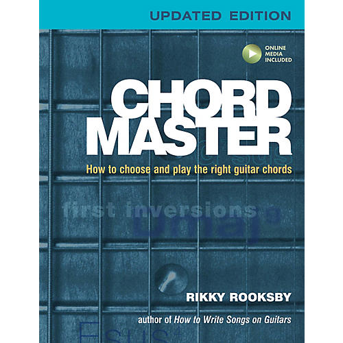 Chord Master Book Series Softcover Audio Online Written by Rikky Rooksby