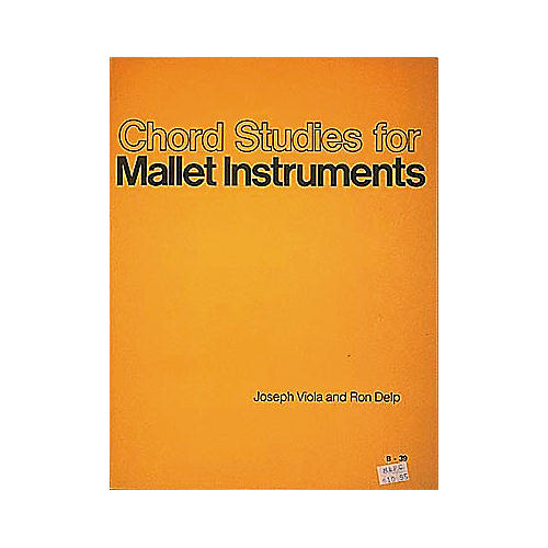 Chord Studies For Mallet Instruments Book