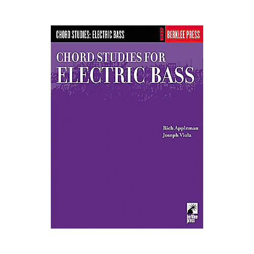 Hal Leonard Chord Studies for Electric Bass Book