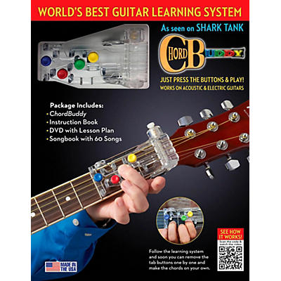 Hal Leonard ChordBuddy Learning System Revised Edition - Includes Color-Coded Songbook and Updated DVD
